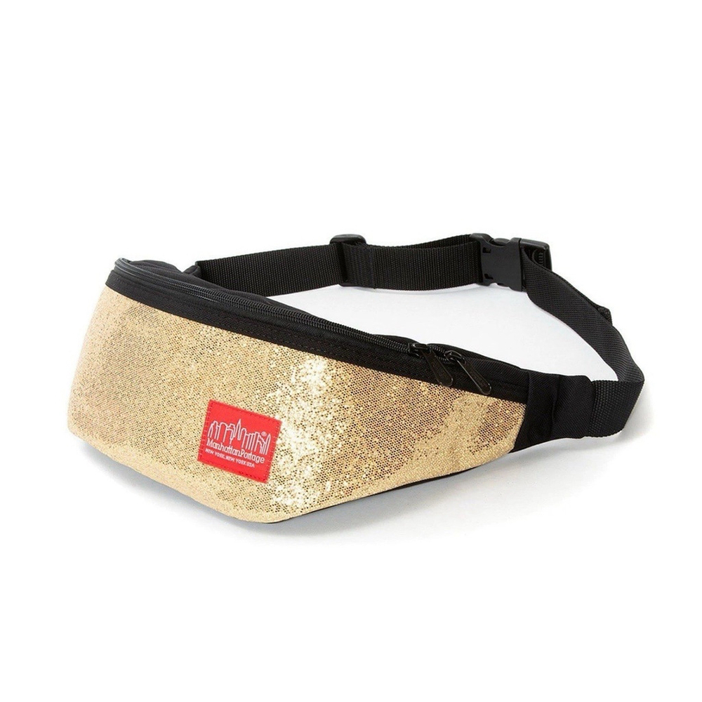 Manhattan Portage Limelight Brooklyn Bridge Waist Bag Zip-Around NWT $55